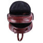 Genuine Leather Backpack Shoulder Travel Bag Unisex