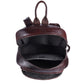 Genuine Leather Backpack Shoulder Travel Bag Unisex