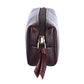 Genuine Leather Brown Utility Pouch