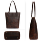Genuine Leather Casual Tote Bag
