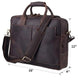 Genuine Leather Full Grain Briefcase Bag