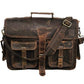 Genuine Leather Full Grain Messenger Bag