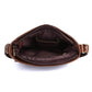 Genuine Leather Laptop Messenger Flap Bag
