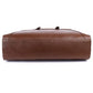 Genuine Leather Women's Brown Laptop Messenger Bag