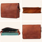 Handmade Leather Full Flap Messenger Bag