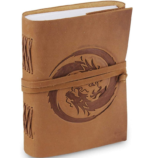 Handmade Vintage Double Dragon Journal