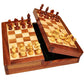 Handmade Wooden Magnetic Chess Board Foldable Set