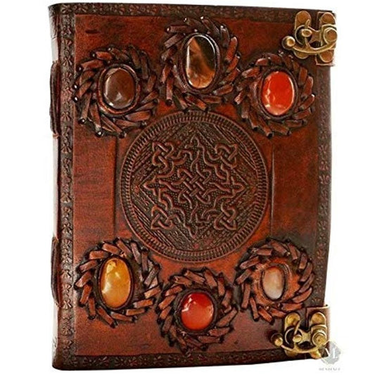 Leather Bound Journal Dairy With Lock