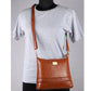 Leather Handbag with Adjustable Strap