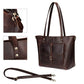 Leather Handmade Shoulder Satchel Tote Bag