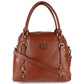 Leather Satchel Shoulder Tote Ladies Bag 