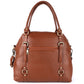 Leather Satchel Shoulder Tote Ladies Bag 
