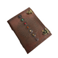 Leather Seven Stone Chakra Journal