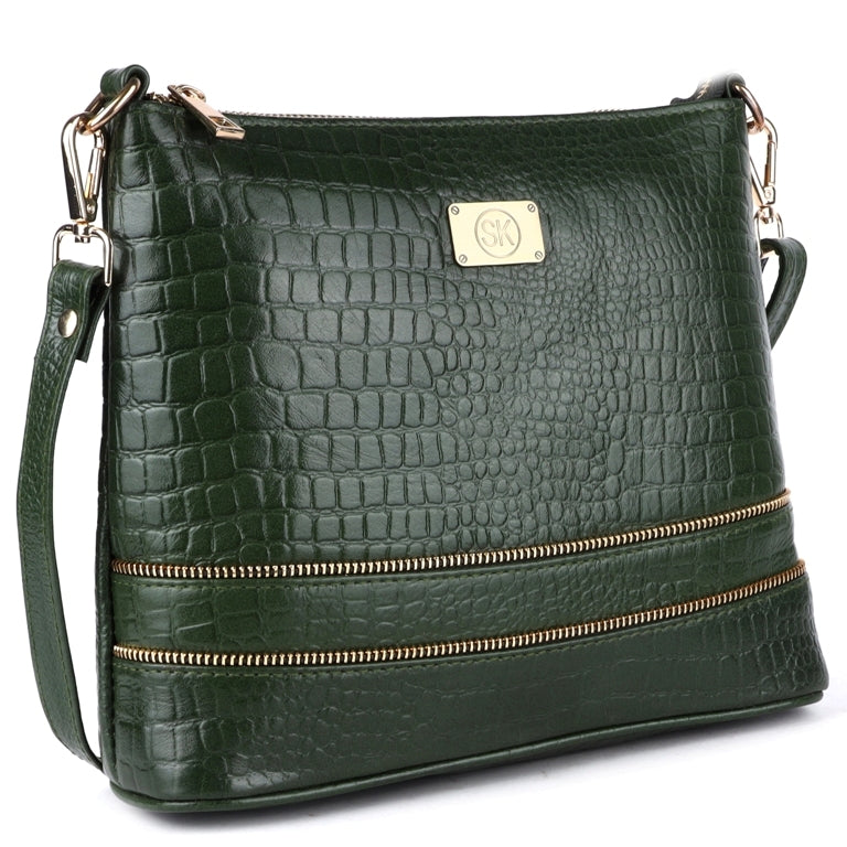 Leather Tote Sling Bag for Women