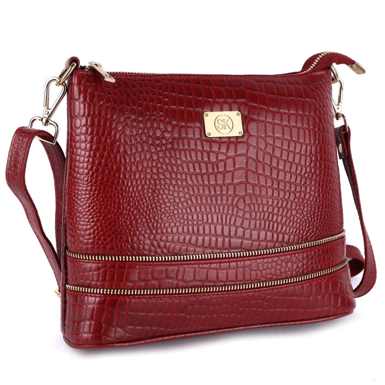 Leather Tote Sling Bag for Women