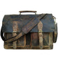 Retro Buffalo Hunter Leather Messenger Bag