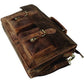 Retro Buffalo Hunter Leather Messenger Bag