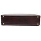 Unisex Genuine Leather Briefcase With Combination Lock