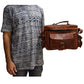 Vintage Leather Camera Case Crossbody  Bag 
