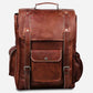 Vintage Leather Classy Shoulder Laptop Backpack