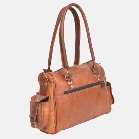 Vintage Leather Long Lasting Tote Bag