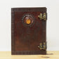 Vintage Leather Punk Stone Journal Notebook 