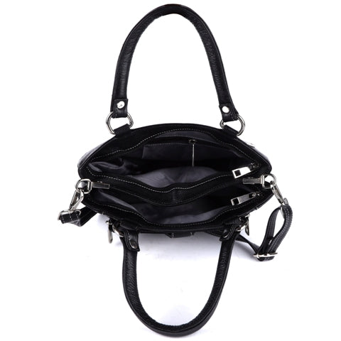 Women's Leather  Satchel Handbag 